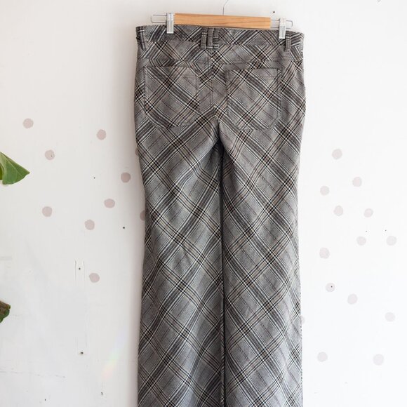 Free People | Plaid Flare Pants - Picture 3 of 4